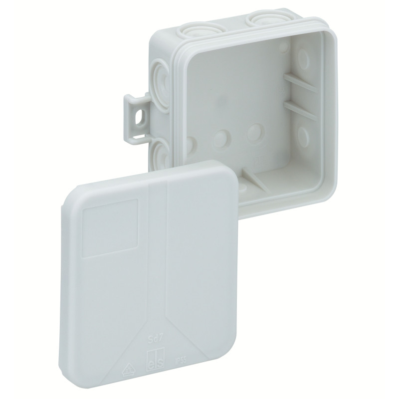 Doza derivatie SD7 332-907, aparenta, IP55, 75 x 75 x 37 mm