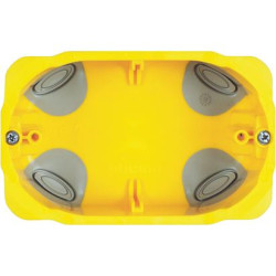 Doza gips carton Bticino PB503N, incastrata, modulara, 3 module, 110 x 71 x 52 mm