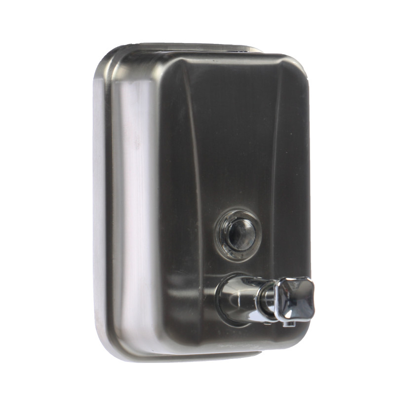Dozator sapun lichid, inox, finisaj cromat, 500 ml Dozator sapun lichid, inox, finisaj cromat, 500 ml