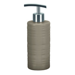 Dozator sapun lichid Kleine Wolke Sahara 34138, ceramica, gri, 300 ml