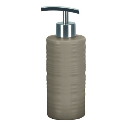 Dozator sapun lichid Kleine Wolke Sahara 34138, ceramica, gri, 300 ml