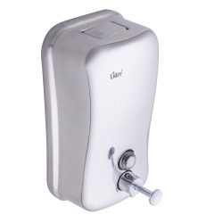 Dozator sapun lichid Lider 1270, otel, montaj suspendat, 800 ml