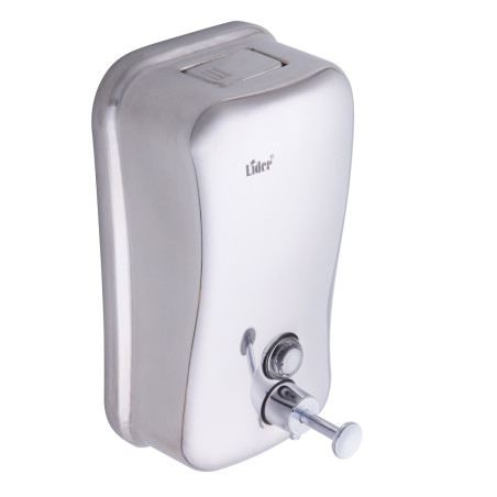 Dozator sapun lichid Lider 1270, otel, montaj suspendat, 800 ml