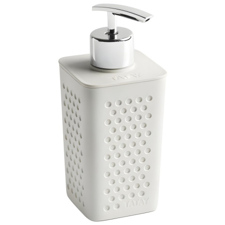 Dozator sapun lichid Tatay Bohol S6420201, polipropilena, alb, 300 ml
