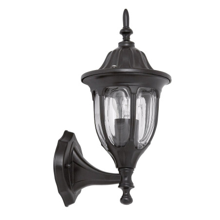 Aplica exterior Milano 8342, orientare in sus, 1 x E27, negru, clasic
