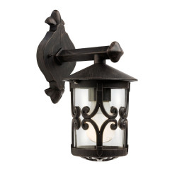 Aplica exterior Tirol 9260, orientare in jos, 1 x E27, maro, clasic