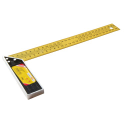 Echer din aluminiu, pentru tamplarie, Lumytools LT18300, 300 mm