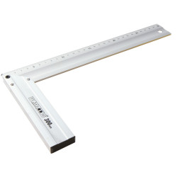 Echer din aluminiu, pentru tamplarie, Lumytools LT18360, 300 mm