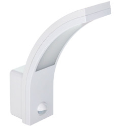 Aplica LED cu senzor Hepol, 10W, 750lm, lumina neutra 4000 K, IP54, moderna
