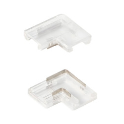 Element de conexiune liniara in L pentru banda LED, Arelux Xsolis SLS06L8, IP20, set 5 buc