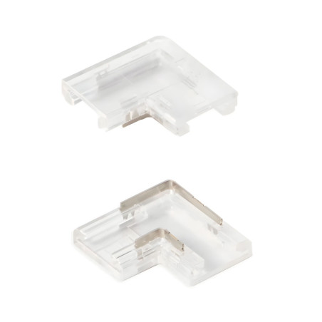 Element de conexiune liniara in L pentru banda LED, Arelux Xsolis SLS06L8, IP20, set 5 buc