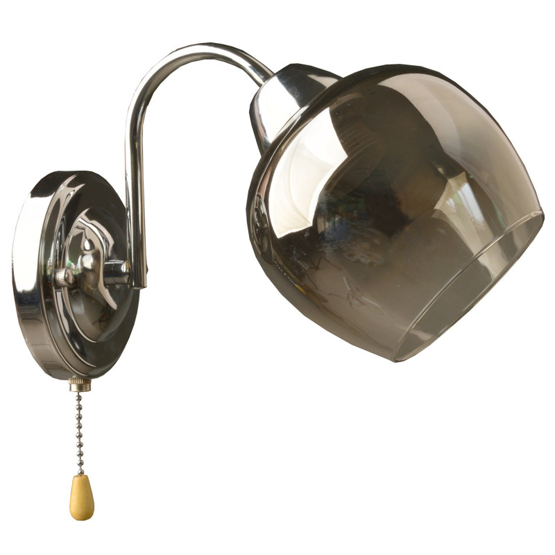 Aplica Leno KL101043, 1 x E27, argintiu + fumuriu, clasica