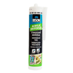 Etansant acrilic Bison Universal, alb, interior / exterior, 280 ml