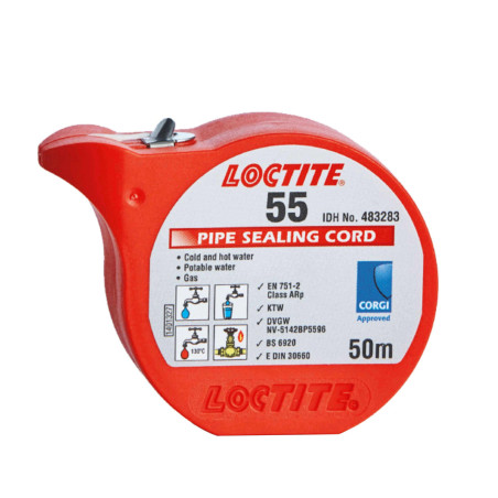 Etansant snur filete Loctite 55, 50 m