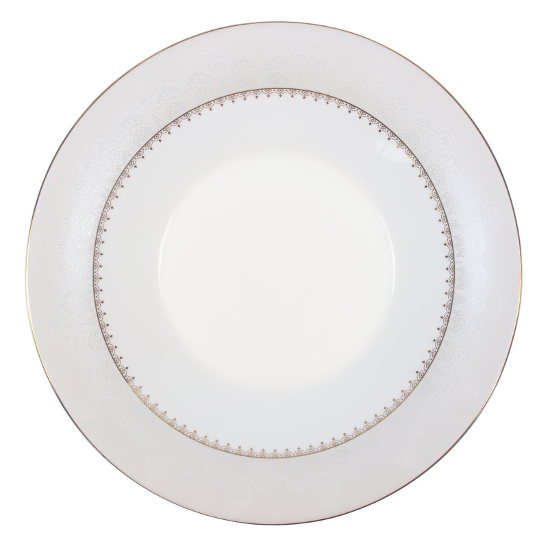 Farfurie adanca 19064GE, sticla termica, 21 cm