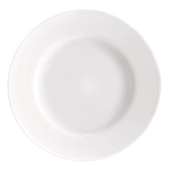 Farfurie adanca Toledo Bormioli, opal, alb, 24 cm