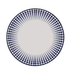 Farfurie desert Monaco Dots 20I67, ceramica, 20 cm