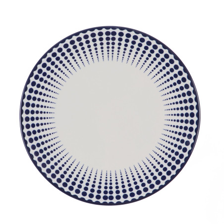 Farfurie desert Monaco Dots 20I67, ceramica, 20 cm