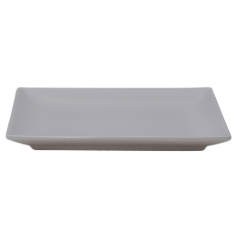 Farfurie desert Soler, ceramica, alba, 18 cm
