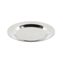 Farfurie intinsa 1104112, inox, argintiu, 20 cm