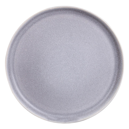 Farfurie intinsa D4112A, portelan, gri, 25 cm