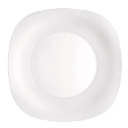 Farfurie intinsa Parma, opal, alb, 27 cm