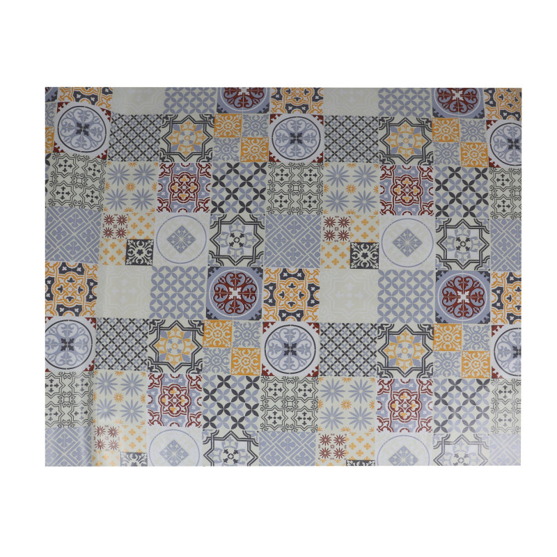Fata de masa impermeabila Mosaic W0011-2, PVC, latime 140 cm