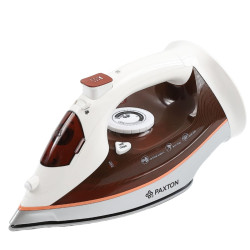 Fier de calcat Paxton FC-2500C3, 2500 W, talpa ceramica, 0.30 litri, 0.7 g/min, sistem auto-curatare, abur vertical, sistem anti