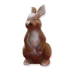 Figurina iepuras 1201800, din PVC, decoratiune gradina, H 24 cm