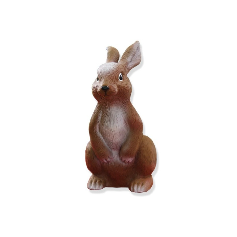Figurina iepuras 1201800, din PVC, decoratiune gradina, H 24 cm