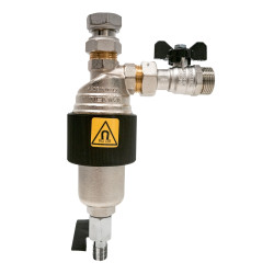 Filtru antimagnetita, Tiemme TM - MAG, alama, filet exterior, centrala termica, filtrare apa, 3/4"