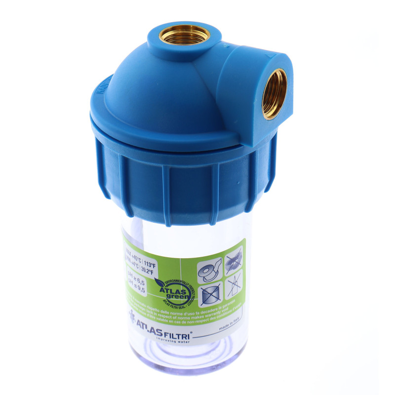 Filtru apa potabila, ATLAS Filtri Mignon Plus 5, S3P MFO - AS, 1/2" Filtru apa potabila, ATLAS Filtri Mignon Plus 5, S3P MFO - AS, 1/2"