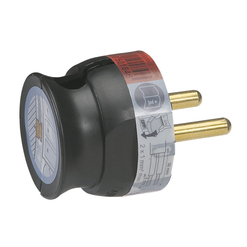 Fisa 2P extra subtire 050184, negru