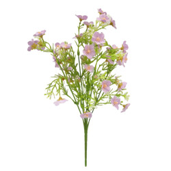 Floare artificiala MW83114, panza + plastic, mov, 34 cm