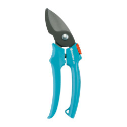 Foarfeca de gradina, pentru taiat crengi pomi, Gardena 08754-20, canal de scurgere seva, maner plastic