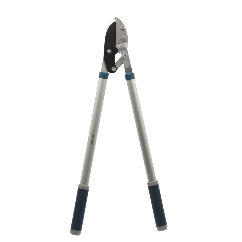 Foarfeca de gradina, pentru taiat crengi pomi, Grunman GL-5588, tip nicovala, lama otel carbon, 75.5 x 25.5 x 5 cm Foarfeca de gradina, pentru taiat crengi pomi, Grunman GL-5588, tip nicovala, lama otel carbon, 75.5 x 25.5 x 5 cm