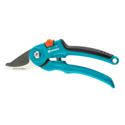 Foarfeca pentru vie Gardena 08854-20, cu canal de scurgere seva si taietor de sarma