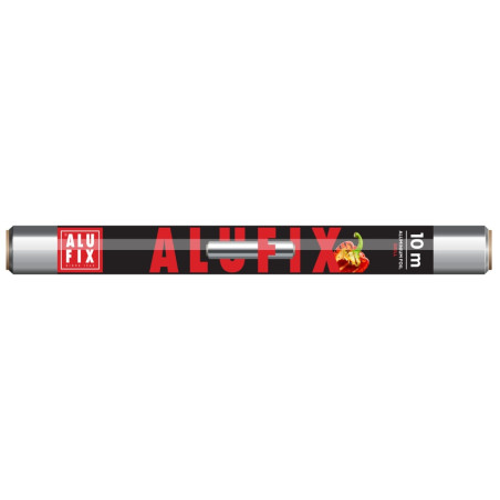 Folie aluminiu Alufix Grill, argintie, 10 m / rola