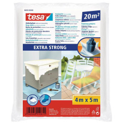 Folie protectie Extra Strong, tesa 56652, 0.035 mm, 4 x 5 m