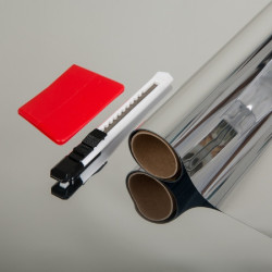 Folie protectie solara D-c-Fix 339-5050, autoadeziva, transparenta, 0.9 x 1.5 m