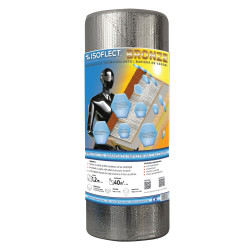 Folie termoizolanta Isoflect Bronze, 3 straturi, 1.2 x 33.33 m, 40 mp