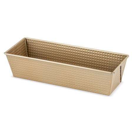 Forma de copt cozonac Zass, ZG-BW 02, otel carbon, acoperire antiaderenta, bronz, 31 x 11.8 cm