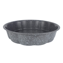 Forma de copt Granite Line, aluminiu presat, dreptunghiulara, gri, 27.5 x 6 cm