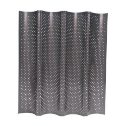 Forma de copt Kasemi 1103573, otel cu acoperire teflon, dreptunghiulara, negru, 32.5 x 38 cm