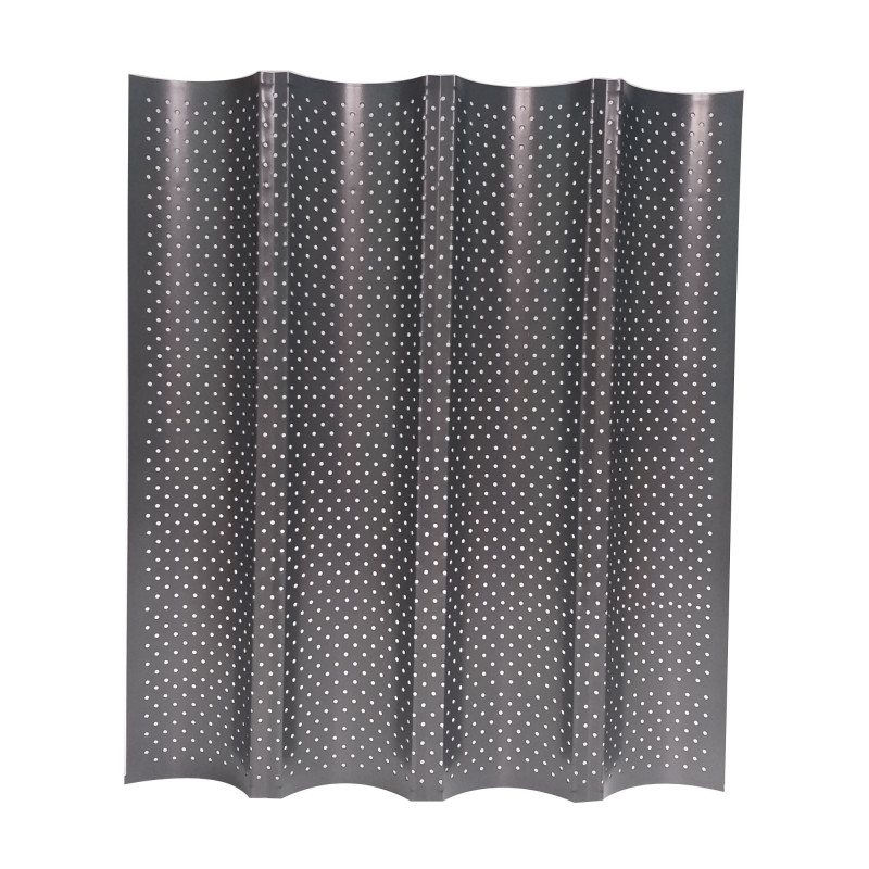 Forma de copt Kasemi 1103573, otel cu acoperire teflon, dreptunghiulara, negru, 32.5 x 38 cm