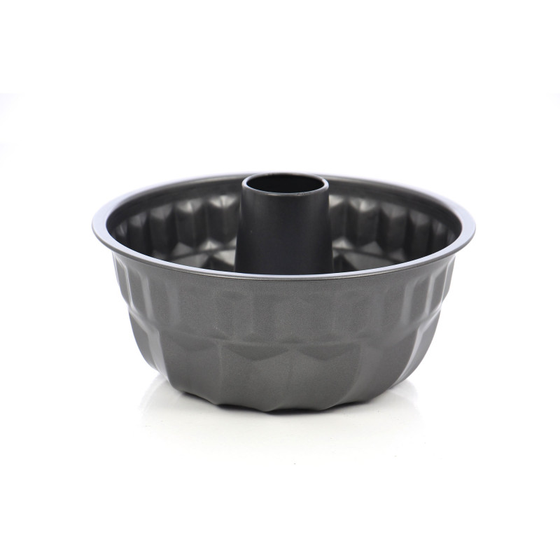 Forma de copt, otel cu acoperire teflon, conica, negru, 23 x 9 cm Forma de copt, otel cu acoperire teflon, conica, negru, 23 x 9 cm