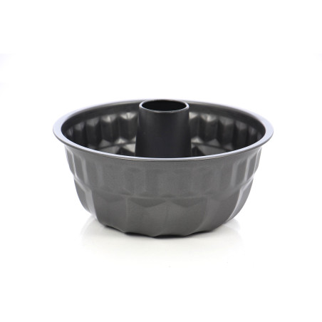 Forma de copt, otel cu acoperire teflon, conica, negru, 23 x 9 cm