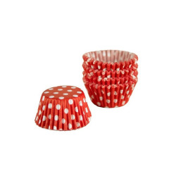 Forme din hartie pentru briose, Kasemi, 2.5 x 4 cm, 1101586, set 100 bucati