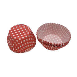Forme din hartie pentru briose, Kasemi, 2.5 x 6 cm, 1101555, set 100 bucati