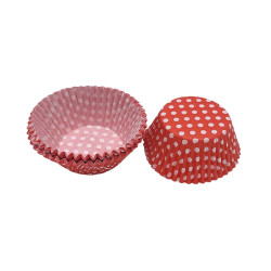 Forme din hartie pentru briose, Kasemi, 3.5 x 7 cm, 1101579, set 75 bucati